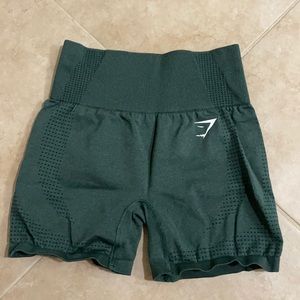 Gymshark Army Green Vital Seamless Shorts